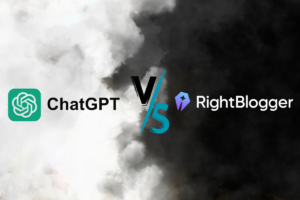 Read more about the article RightBlogger vs ChatGPT Master Content Creation 2024