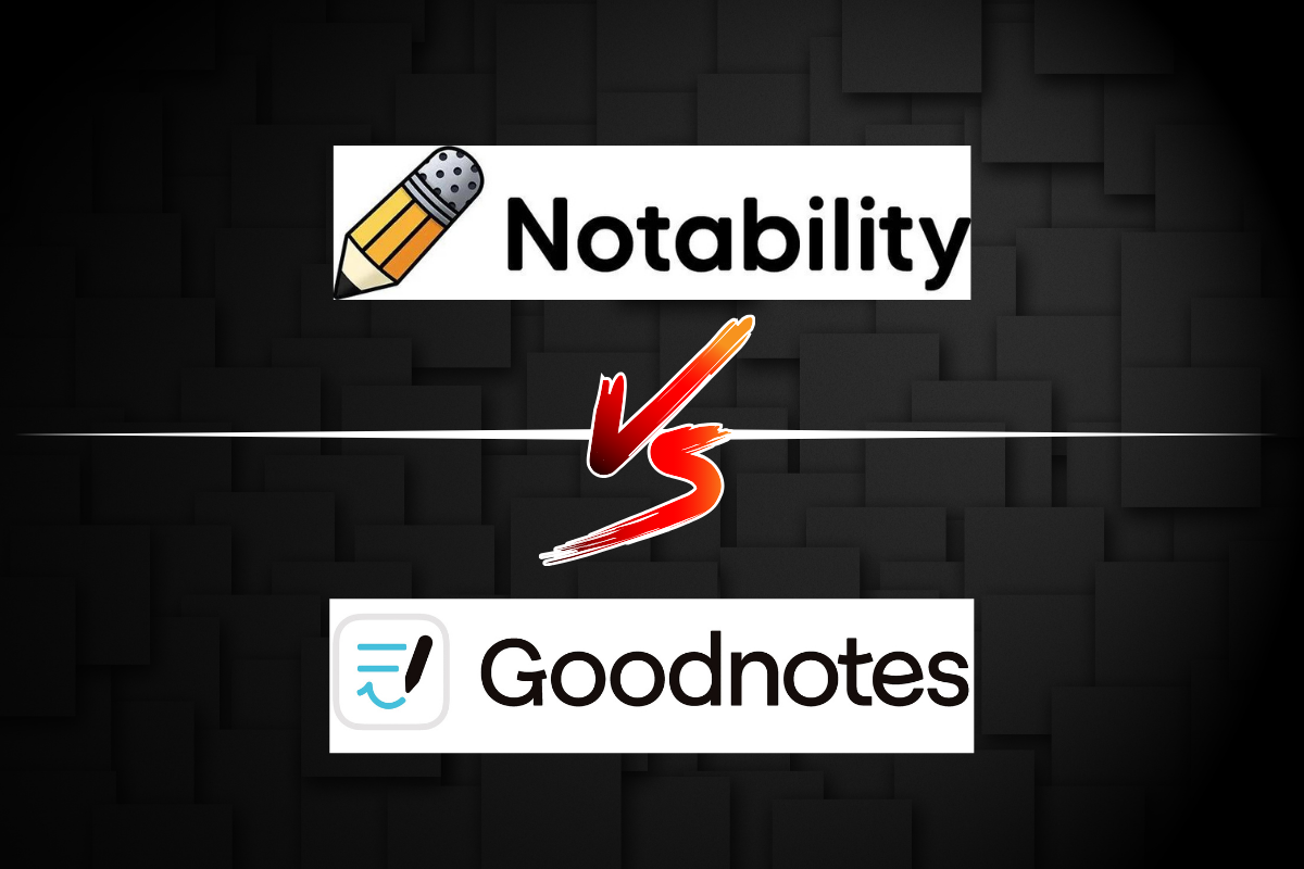 Notability vs GoodNotes GoodNotes vs Notability